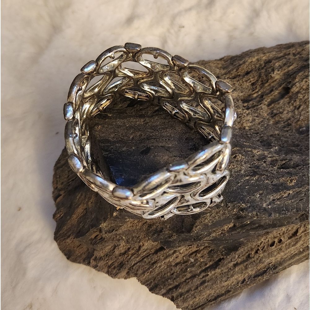 2/$15β- Silver statement bracelet - Picture 2 of 4